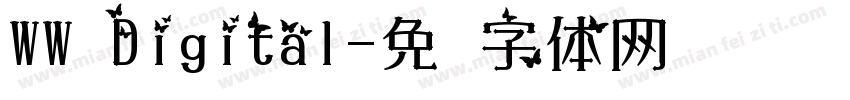 WW Digital字体转换